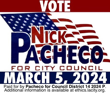 Pacheco for Council District 14 2024 P